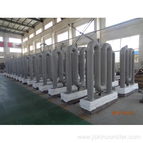 W-shaped centrifugal casting radiant tube